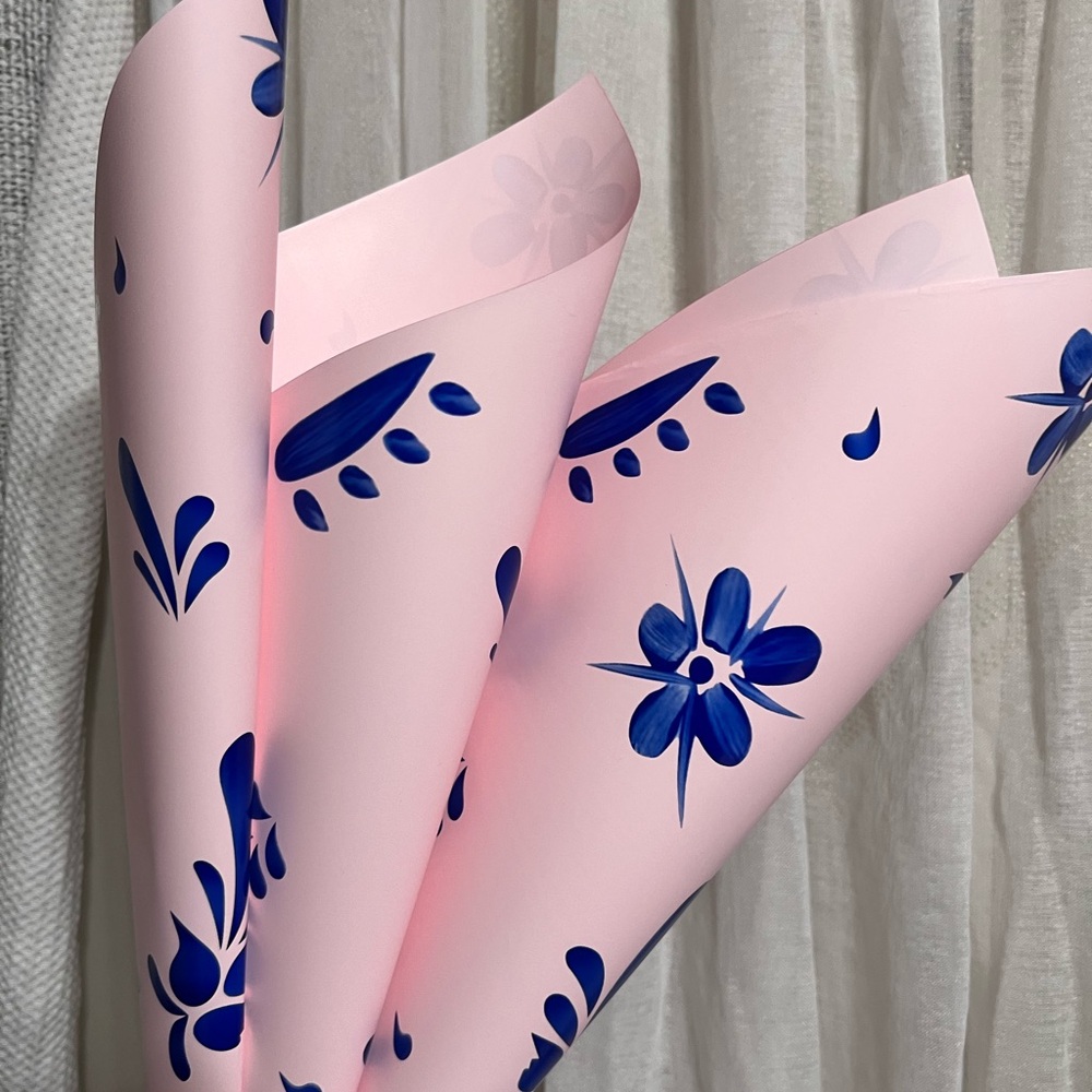 Korean Wrapping paper Luxury Brands Waterproof 20 Sheets - Same Day Shipping